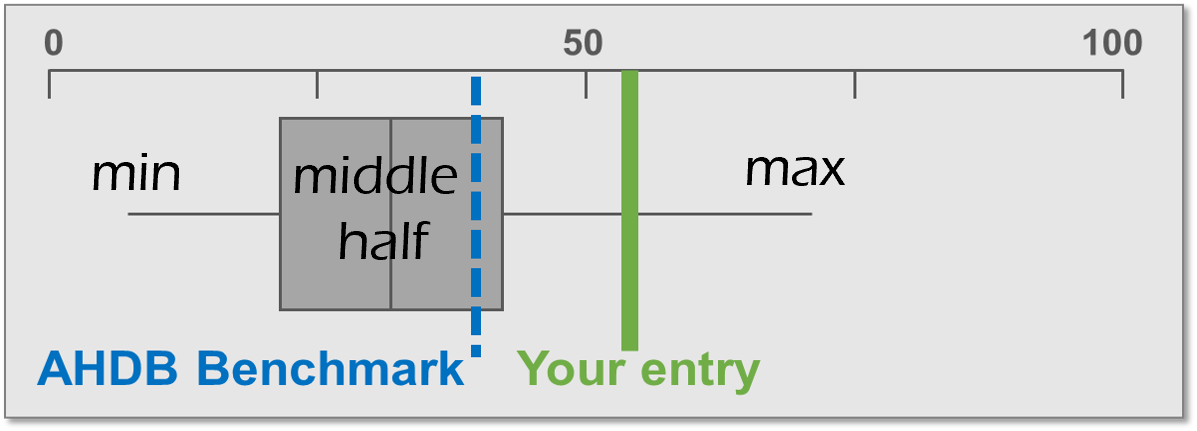 Benchmarking diagram