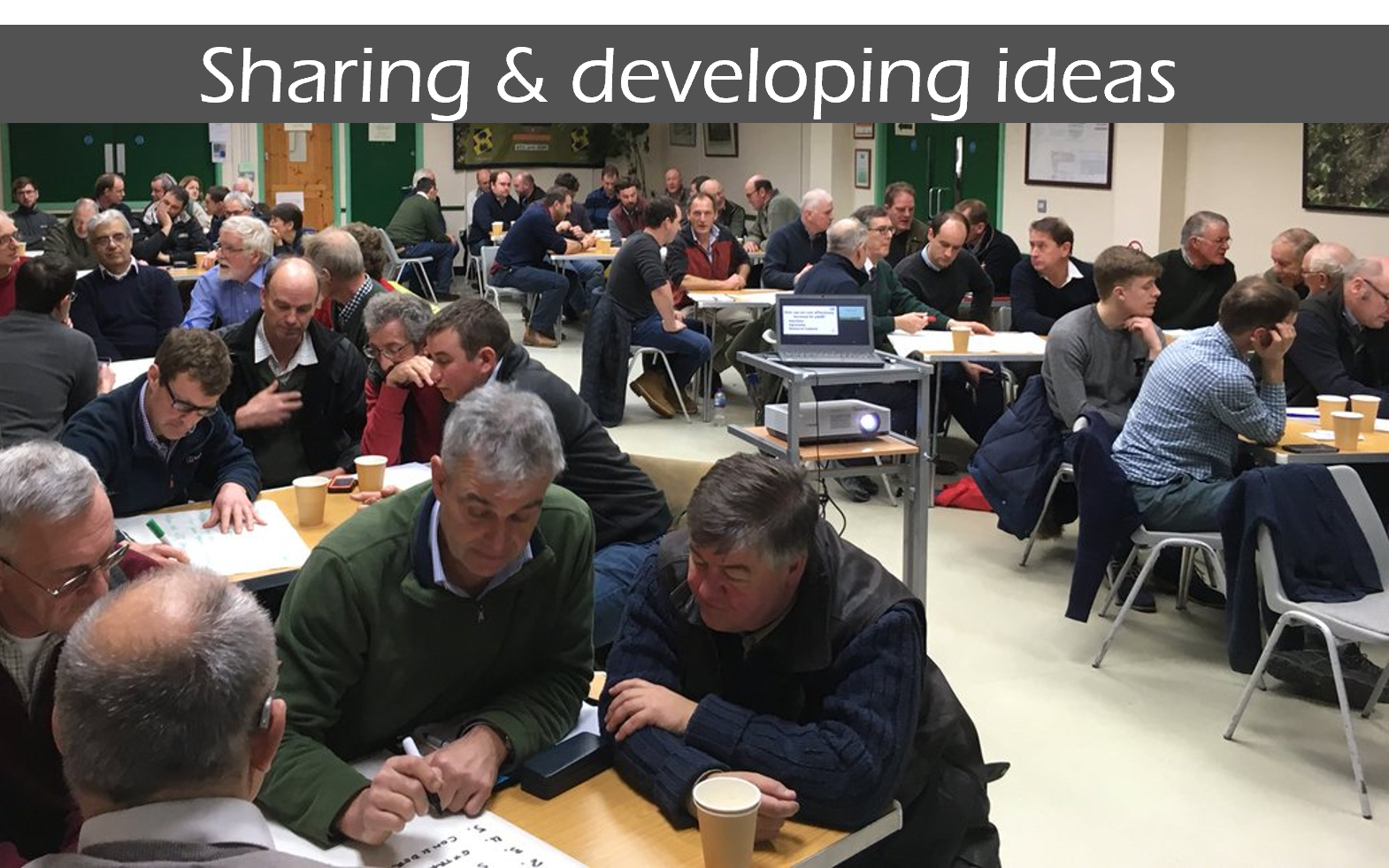 Farmers sharing and developing ideas