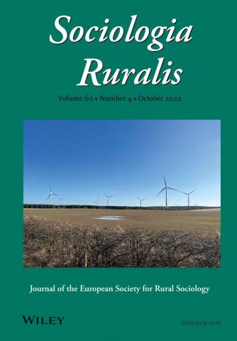 Sociologica Ruralis cover