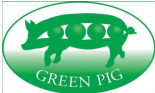 Green pig logo