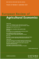 European Review of Agricultural Economics