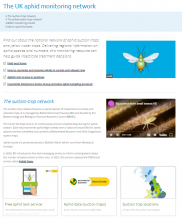 Preview of AHDB webpage