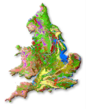 Soil type map of UK